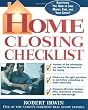Home Closing Checklist