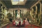 Princess Mathilde s Salle-a-Manger Paris art print 30x44.8cm by Charles Giraud