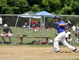 Wallmonkeys Peel and Stick Wall Decals - Little League Batter - Removable Graphic