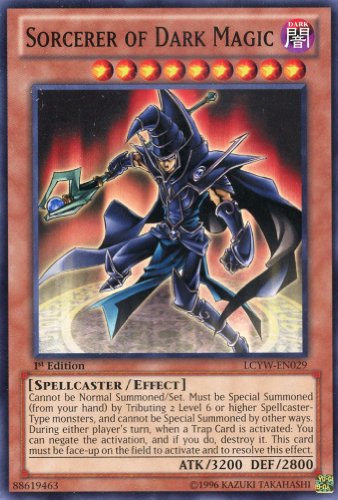 Yu-Gi-Oh! - Sorcerer of Dark Magic (LCYW-EN029) - Legendary Collection 3: Yugi's World - Limited Edition - Common On Sale