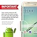 Samsung Galaxy S7 Tempered Glass Screen Protector, Protects Your Phone From Drops And Scratches - Max Clarity & Touch Accuracy