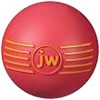 JW Pet Company iSqueak Ball Rubber Dog Toy, Medium, Colors Vary