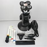 New Design Five Heads Rechargeable Washable Shaver,men's Electric Shaver Black Superior Shaver