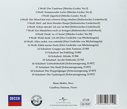 Most Wanted Recitals!: The Art Of Hans Hotter