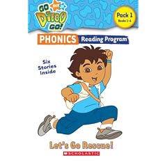 Let's Go Rescue!: Pack 1: Books 1-6 (Go, Diego, Go! Phonics Reading Program)