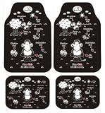 Zoom Produkt-Bild: Sheepworld SWINN800 Sheepworld 4-teilig Auto-Fu&szlig;matten Set,Ohne Dich ist alles Doof.