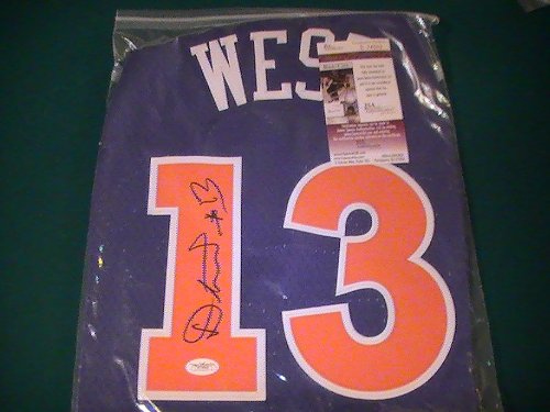 DELONTE WEST SIGNED AUTOGRAPHED CLEVELAND CAVALIERS JERSEY JSA AUTHENTICATED