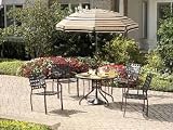 Living Accents Espresso 7.5' Garden Umbrella (UA758-A08-850)