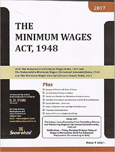 Minimum Wages Act 1948 