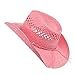 MG Ladies Straw Outback Toyo Cowboy Hat