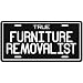 New " True Furniture Removalist Offsider " License Plate Occupations