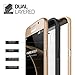 Galaxy S7 Case, VRS Design [Triple Mixx][Shine Gold] - [Clear Back][Drop Protection][Slim Fit] for Samsung S7