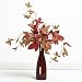 Potato Vine Foliage - Set of 6, Dark Mauve