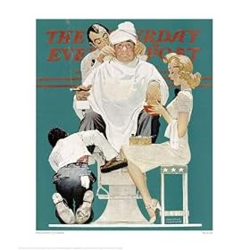 Full Treatment by Norman Rockwell. Size 18.37 inches width by 21.98 inches height. High Quality Art Poster Print