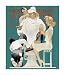 Full Treatment by Norman Rockwell. Size 18.37 inches width by 21.98 inches height. High Quality Art Poster Print