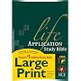 Life Application Study Bible NLT, Large Print