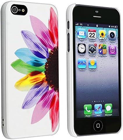 eForCity Snap-on UV Case Compatible with Apple iPhone 5, Sunrise Rear