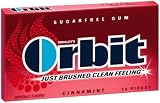 Orbit Cinnamint Sugarfree Gum, 14-Piece Packs (Pack of 12)