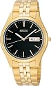 Seiko Men's Dress Gold-Tone Watch #SGF528