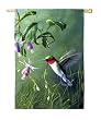 Hummingbirds Silk Reflections Regular Size Flag
