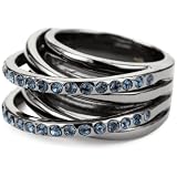 Kenneth Cole New York Urban Baguette Blue Pave Hema