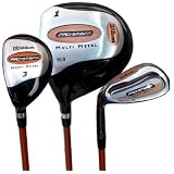 Wilson Golf- LH Prostaff Multi-Metal 3x2x6 Complete Club Set by