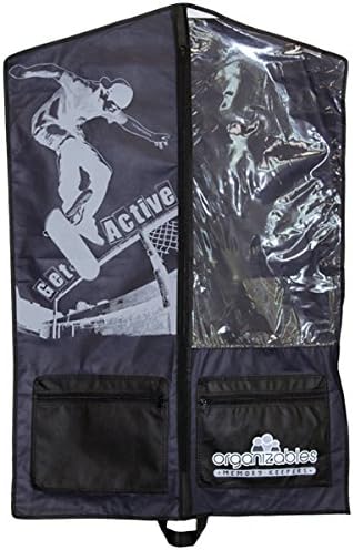 Organizables Skater Boy Children's Hanging Garment Bag, 33-Inch by 23-Inch, Navy Blue