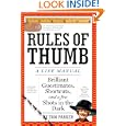 Rules of Thumb: A Life Manual