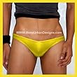 Groovin' V-Cut Bikini Brief - Yellow