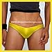 Groovin' V-Cut Bikini Brief - Yellow