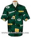 Reyn Spooner Green Bay Packers NFL Hawaiian Aloha Shirt