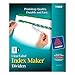 Avery Index Maker White Dividers, 8 Tab, Green, 5 Sets (11409)