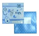 CHRISTENING BABY BOY CARD