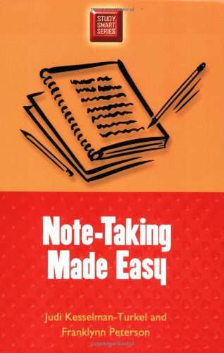 Univ of Wisconsin Pr Note-Taking Made Easy (Study Smart Series)