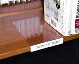 3/4 x 5 Moveable Shelf Label Holder (Lot of 10)