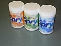 Xlear Spry 'BIG MIX' Xylitol Gums - Fresh Fruit, Spearmint, & Peppermint - (1) 600-piece Bottle of Each