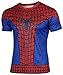 WUKE Men's Casual Spider Short T-shirt
