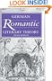 German Romantic Literary Theory (Cambridge Studies in German)
