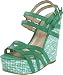 Nine West Women's Bardough Wedge Sandal,Green Leather,7 M US Nine West Women's Bardough Wedge Sandal,Green Leather,7 M US