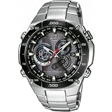 Casio Funkuhren Herren-Armbanduhr Funk-Solar-Kollektion Analog Quarz EQW-M1100DB-1AER