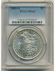 Coins: 1883 O Morgan Dollar MS63 PCGS