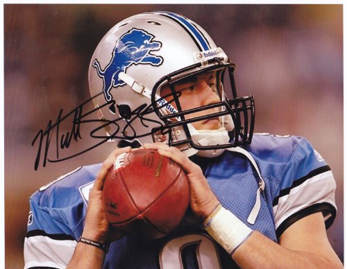 Matthew Stafford signed autographed 8 x 10 photo Detroit Lions