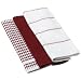 Popcorn 3-Piece Kitchen Towel Set, Red