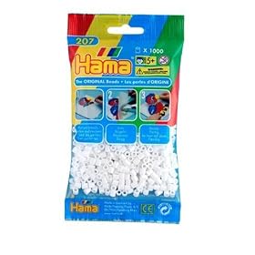 Hama Beads - White (1000 Midi Beads)
