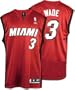 Dwyane Wade Miami Heat Replica Red NBA Jersey