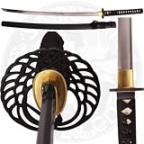 Classic Crane Tsuba Handmade Samurai Katana Sword Sharp