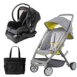 Quinny CV061AQBKT3 Senzz Stroller Spring with Car Seat and Diaper bag