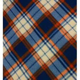 Picnic Rug Travel Rug with Waterproof Backing, Beige and Blue