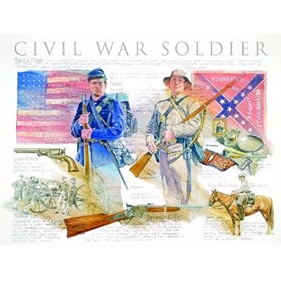 Civil War Soldier 500pc Jigsaw Puzzle by Dahl Taylor