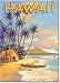Playground of the Pacific by Kerne Erickson - Hawaiian Art Collectible Refrigerator Magnet